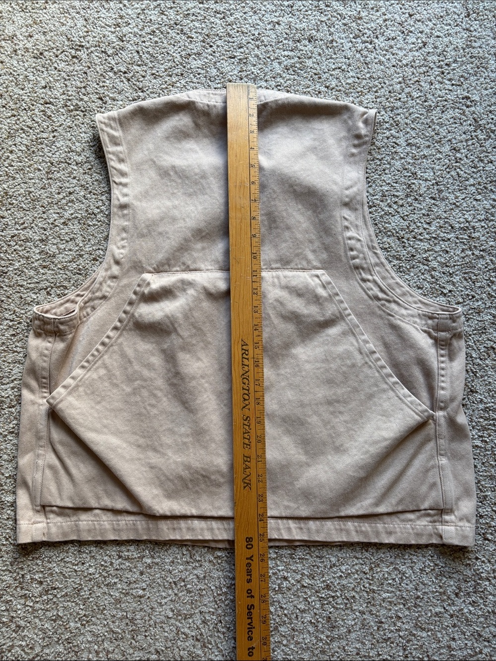 Jungmaven Men’s Hemp Cotton Twill Falcon Vest Hunt Chore Workwear MIUSA Sz XL - Picture 10 of 10